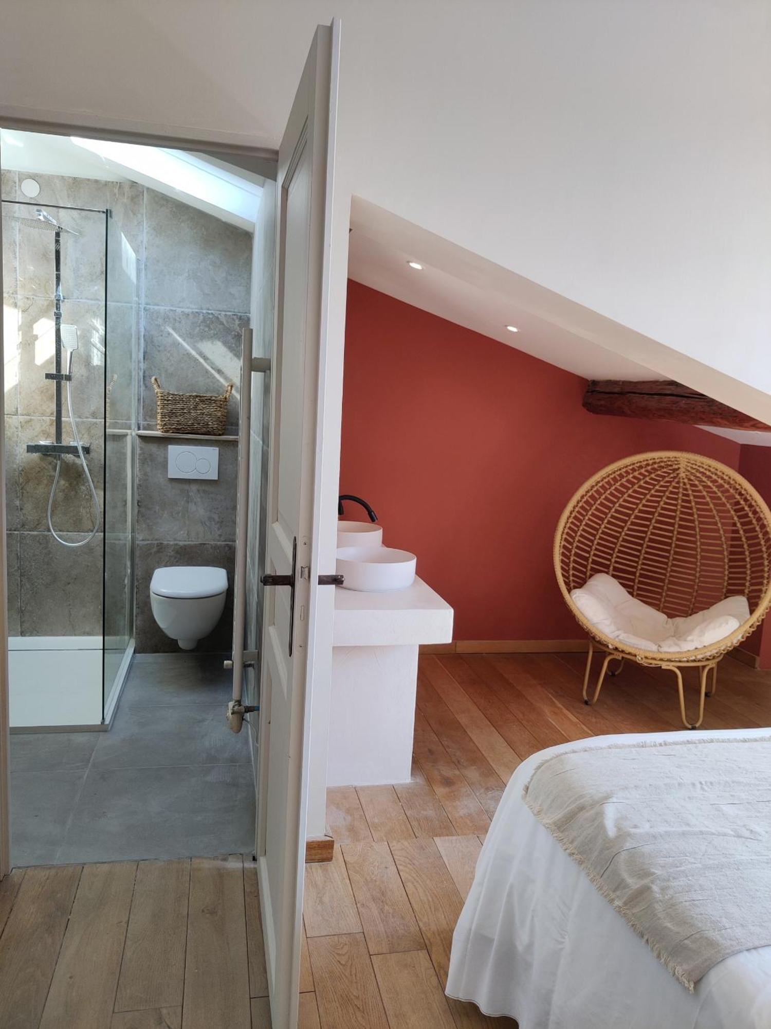 Chambres D'Hotes - Bed And Breakfast Les Palmiers Mèze Rom bilde
