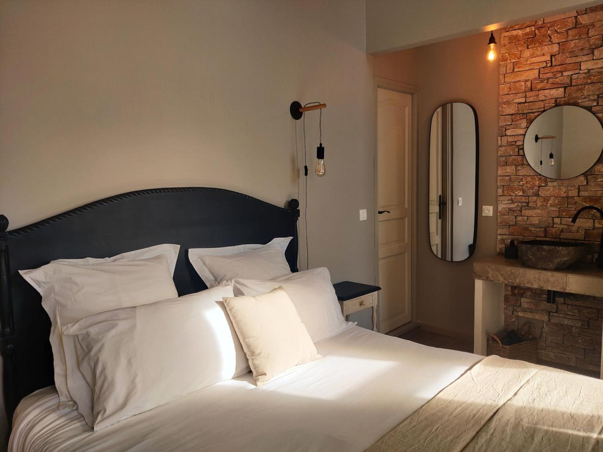 Chambres D'Hotes - Bed And Breakfast Les Palmiers Mèze Eksteriør bilde